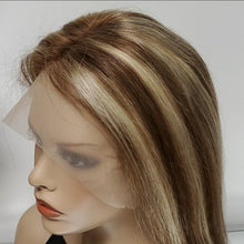 Load image into Gallery viewer, 100% Human Hair TRANSPARENT Lace Front Balayage Wig, 16"-18"