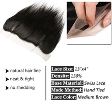 Load image into Gallery viewer, 20" inches - 13"x2" Lace Frontal Closure - 100% Human Hair
