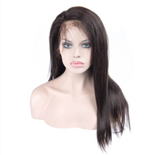 Load image into Gallery viewer, 100% Human Hair TRANSPARENT Lace Front Wig 16"
