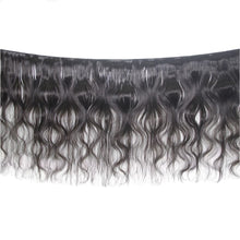 Load image into Gallery viewer, 100% Human Hair - 3 Bundles + Closure  (14", 16", 18", +12" * 13x4 lace Frontal)
